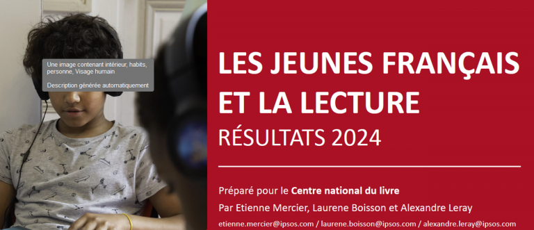 Les jeunes Français et la lecture en 2024 – CCFI